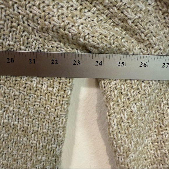 Cabela's Tan Cowl Neck Women's Sweater 2XL Pull over CottageCore CableKnit - Picture 11 of 12